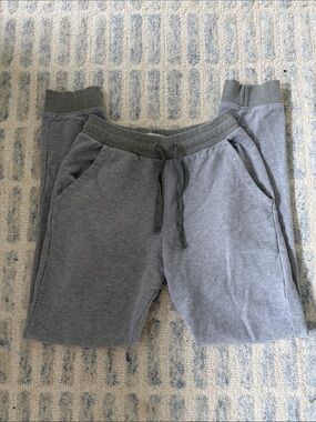 KOTN 100% Egyptian cotton. Heather Gray Men's Drawstring Jogger Sweatpants